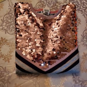 PINK-Pullover sweater bling